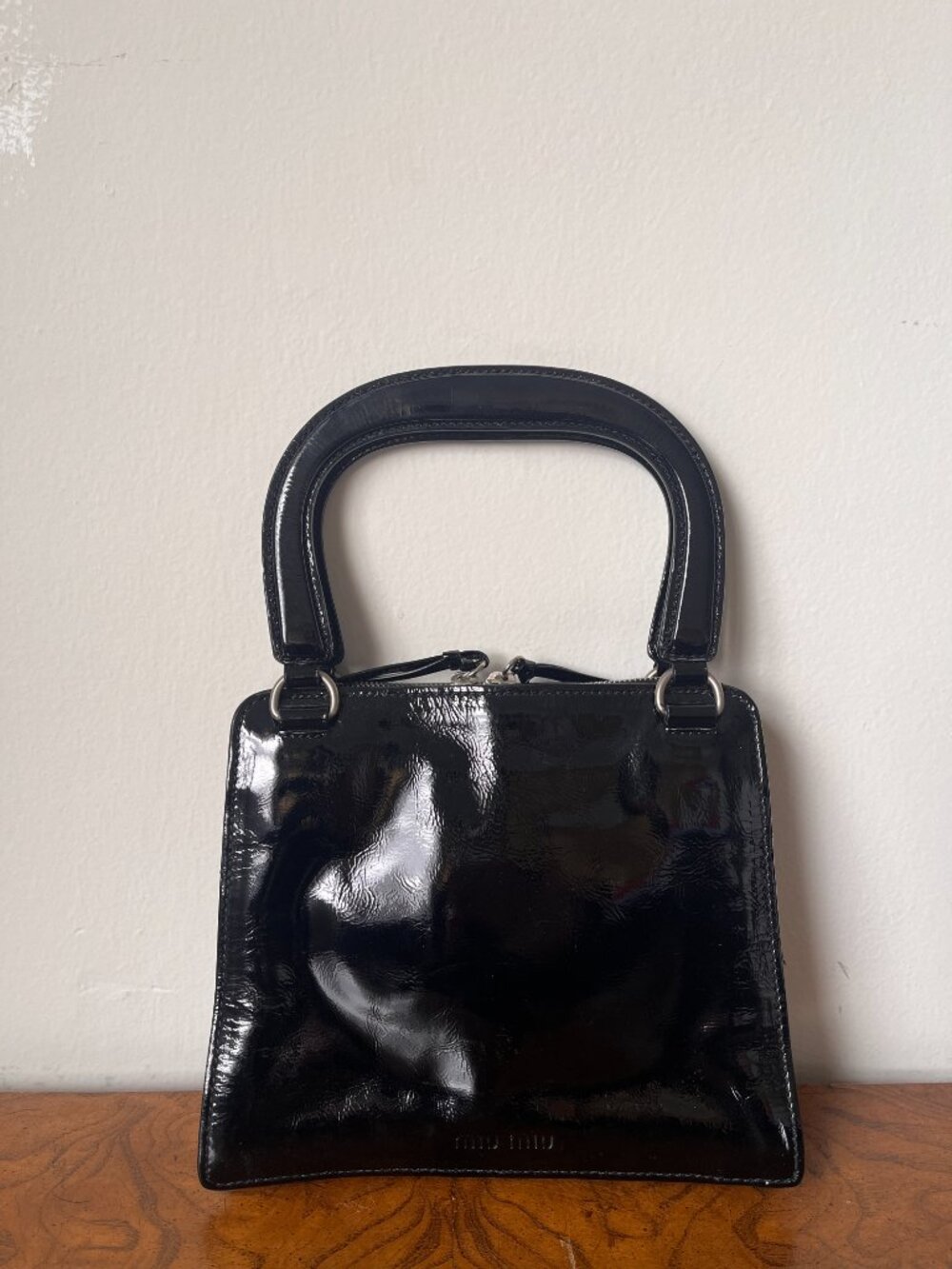 Vintage Miu Miu Patent Leather Bag